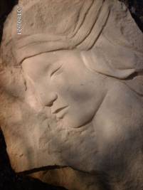 Relief - gelber Sandstein